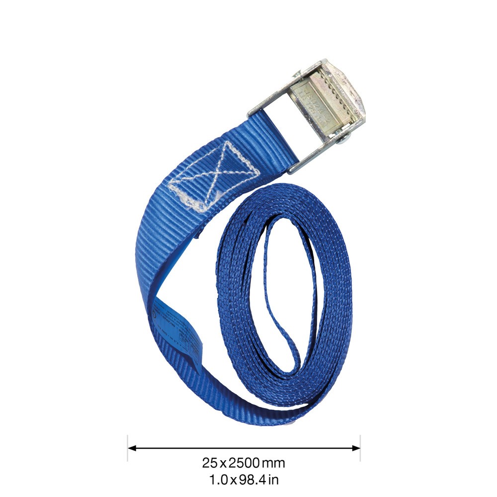 Produktabbildung Nr. 2: WAGNER Sangle d'arrimage et de serrage 2 pcs. - 2,5 m de long, serrure de blocage en acier