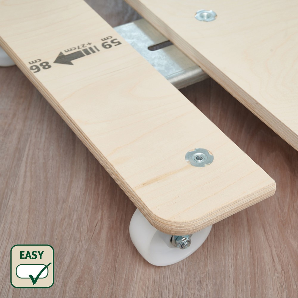 Produktabbildung Nr. 3: WAGNER Transporthilfe BIRKE EXTENDER - 59-86 x 49 x 11 cm, TK 200 Kg