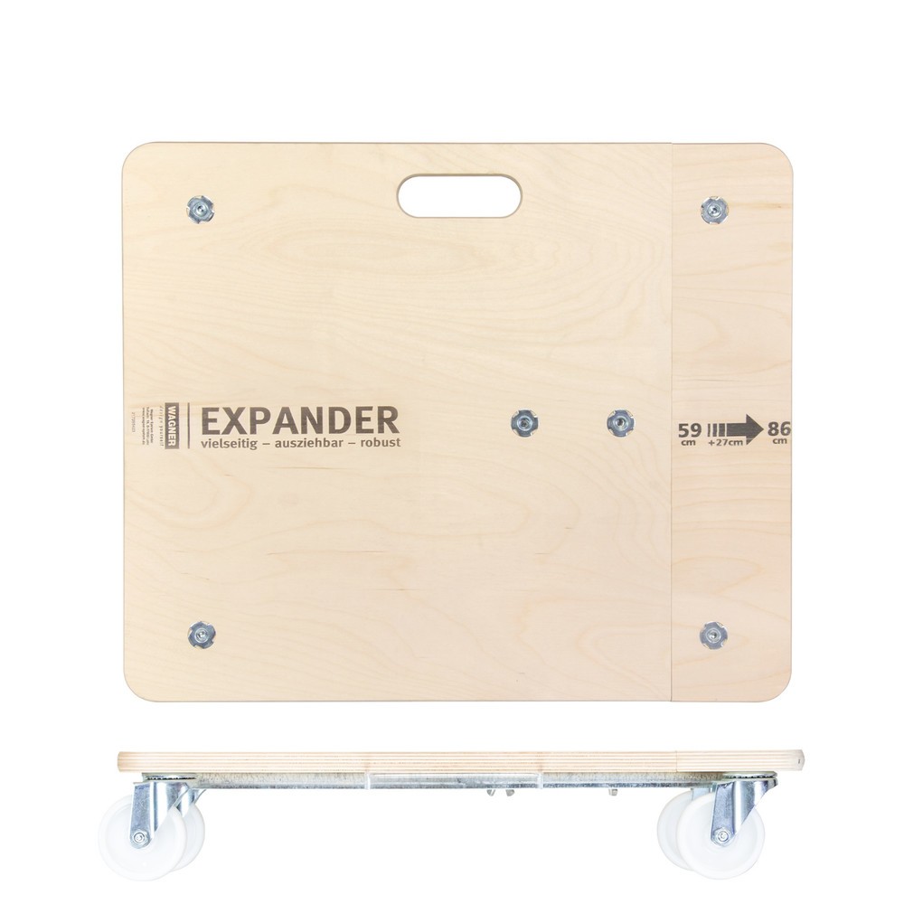 Produktabbildung Nr. 8: WAGNER Transporthilfe BIRKE EXTENDER - 59-86 x 49 x 11 cm, TK 200 Kg