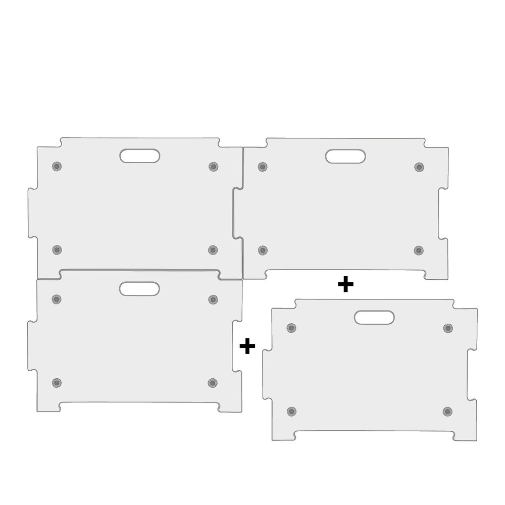 Produktabbildung Nr. 7: WAGNER Transporthilfe MAXIGRIP CONNECT - 59 x 39 x 11 cm, TK 250 Kg