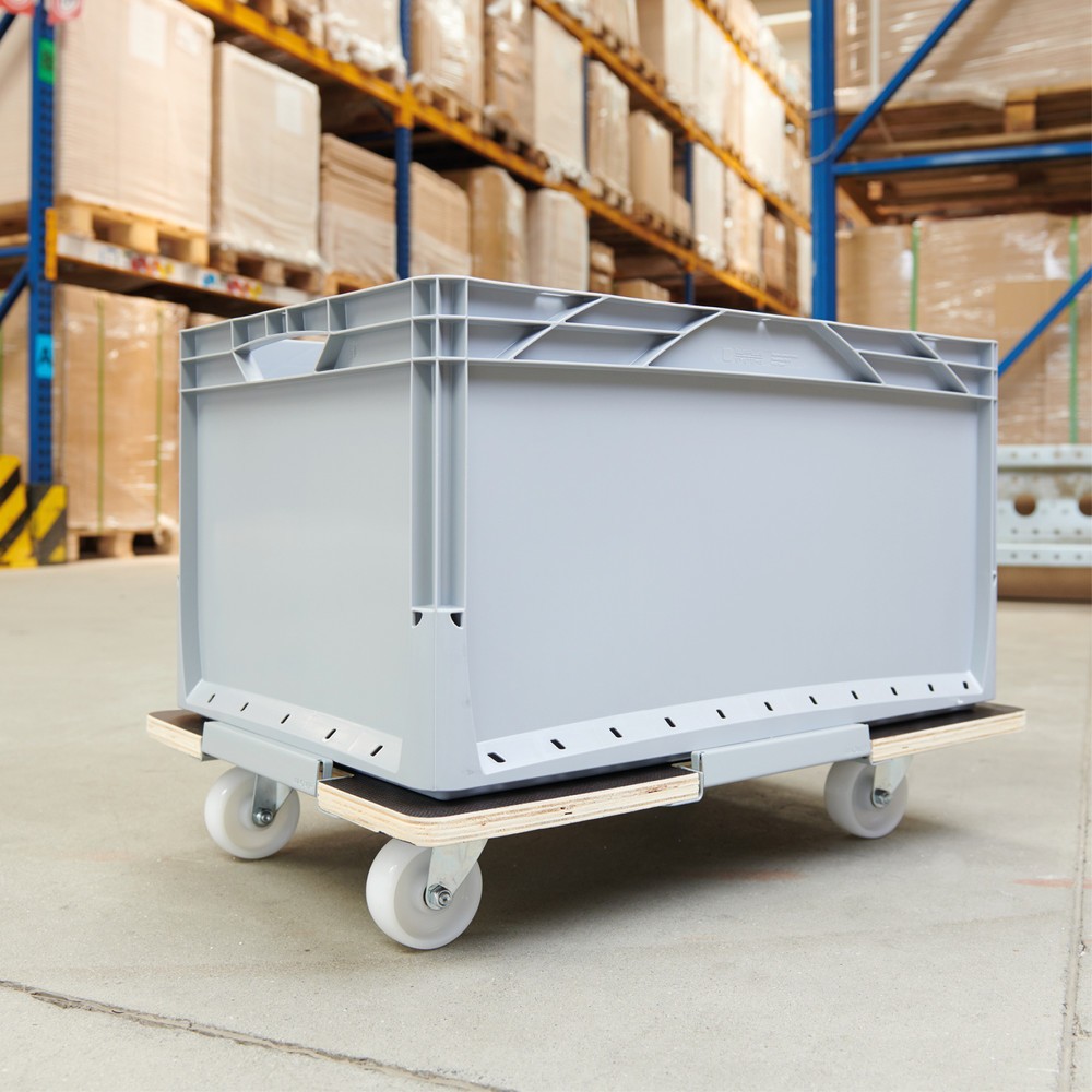 Produktabbildung Nr. 7: WAGNER Transporthilfe MAXIGRIP für EUROBOXEN 64 x 44 x 11 cm, TK 250 Kg