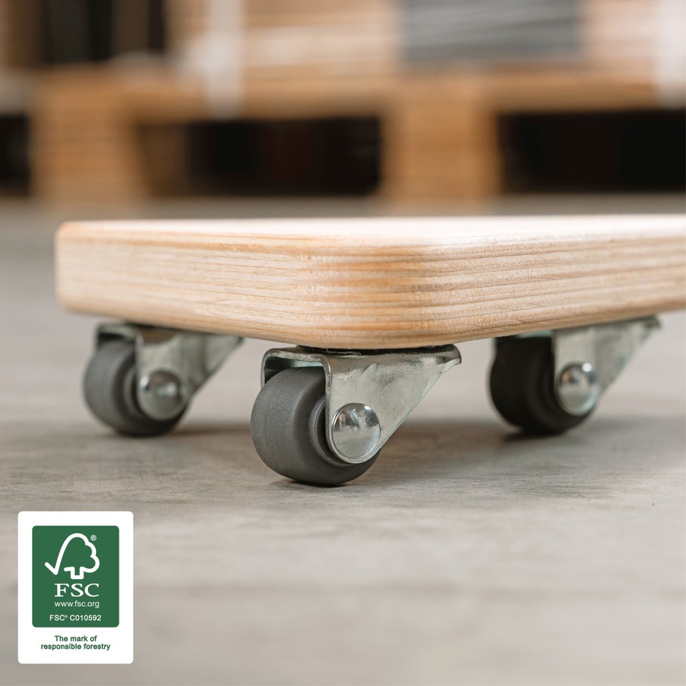 Produktabbildung Nr. 4: WAGNER Transporthilfe Multiplex BIRKE- 14 x 14 x 14 x 4,5 cm, TK 100 Kg
