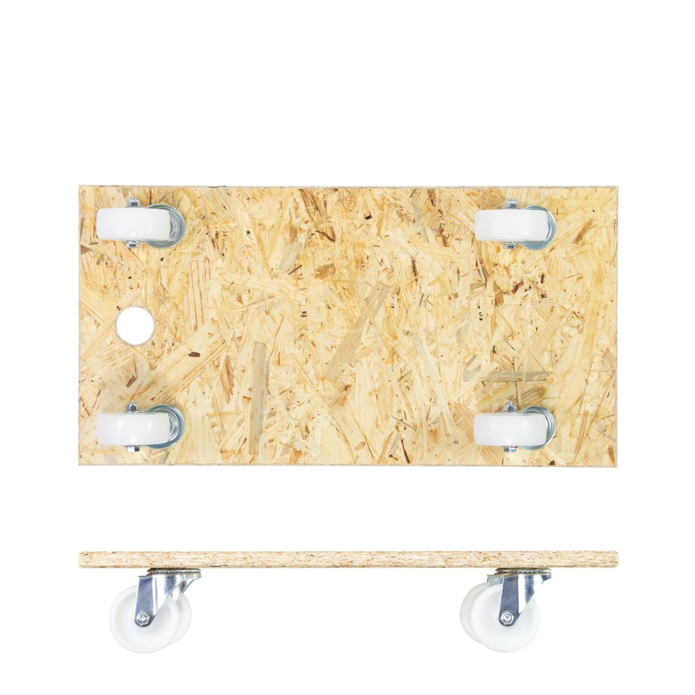 Produktabbildung Nr. 8: WAGNER Transporthilfe OSB MEDIUM 18 mm - 57,5 x 30 x 11 cm, TK 250 Kg