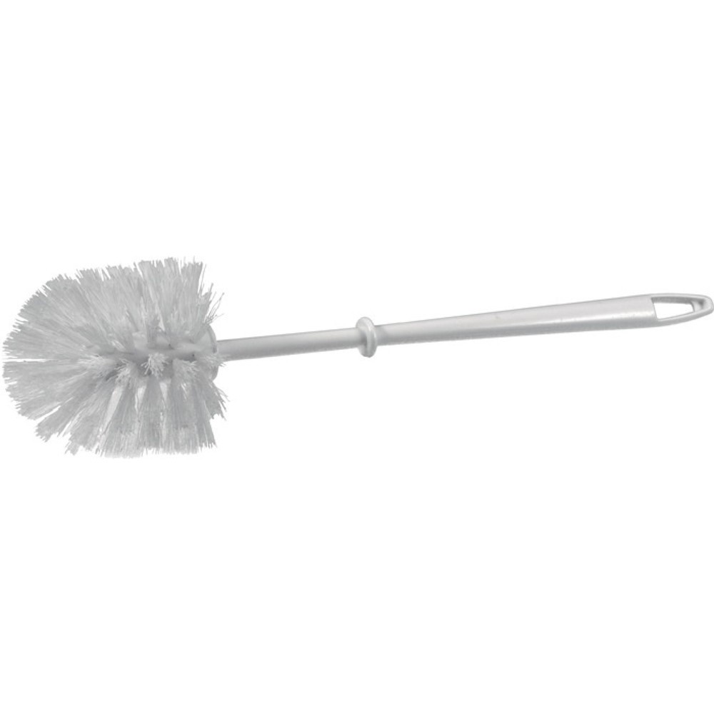 Produktabbildung: WC Bürste, Ø 90 mm, Kunststoff weiss ohne Randreinger