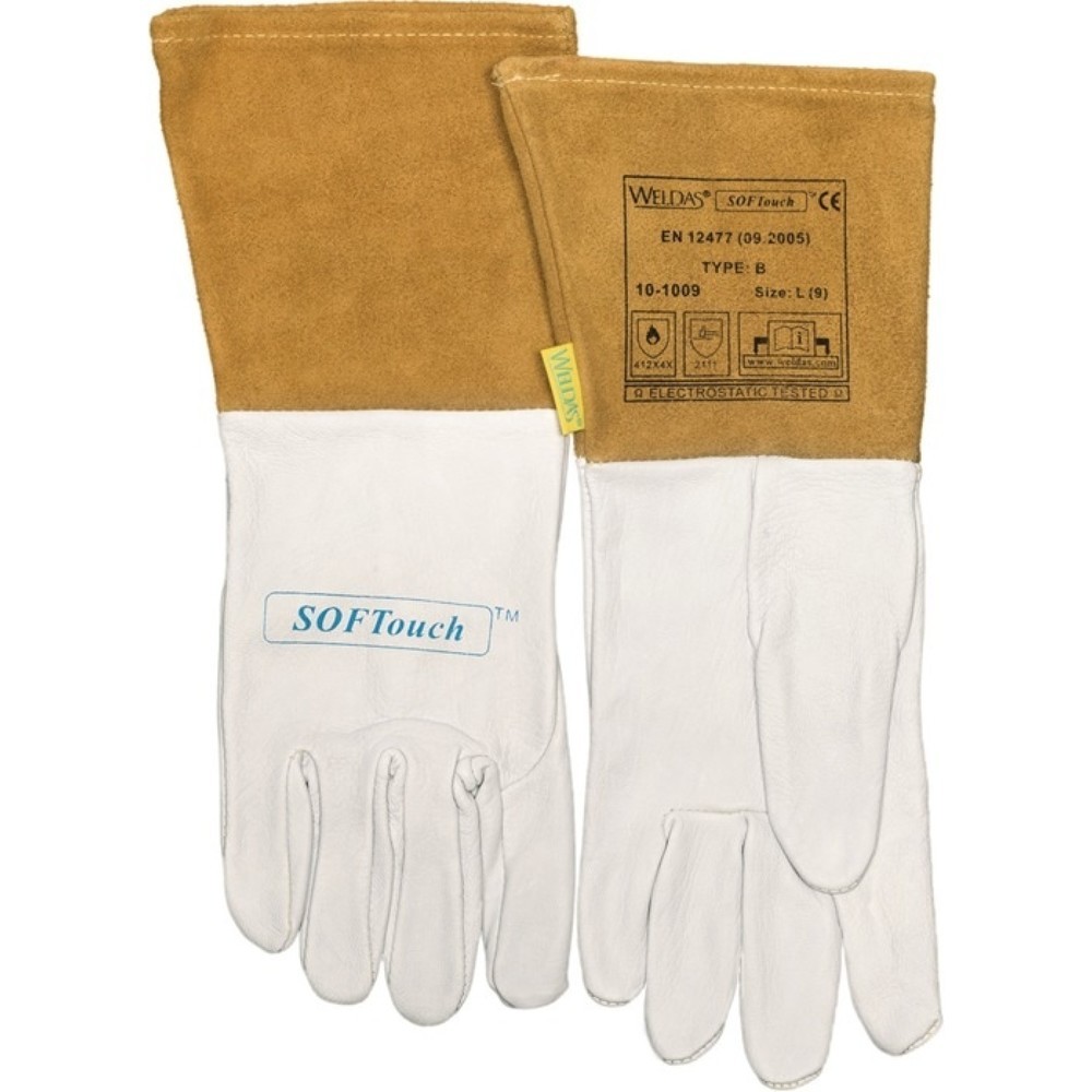 Illustration du produit: WELDAS Schweißerhandschuhe Gr.XXL (10,5)