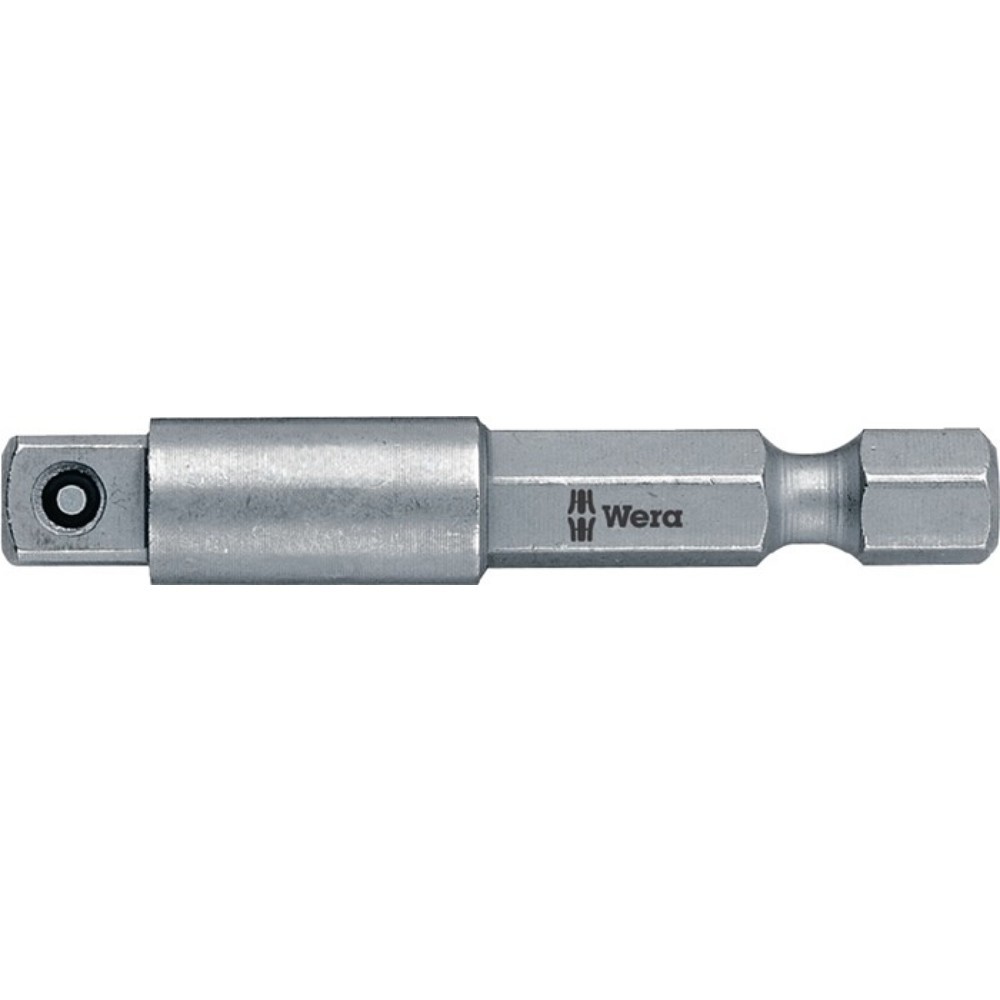 Illustration du produit: WERA Adapter 870/4, Abtriebsvierkant 1/4 ″, Antriebssechskant 1/4 ″, Länge 50 mm