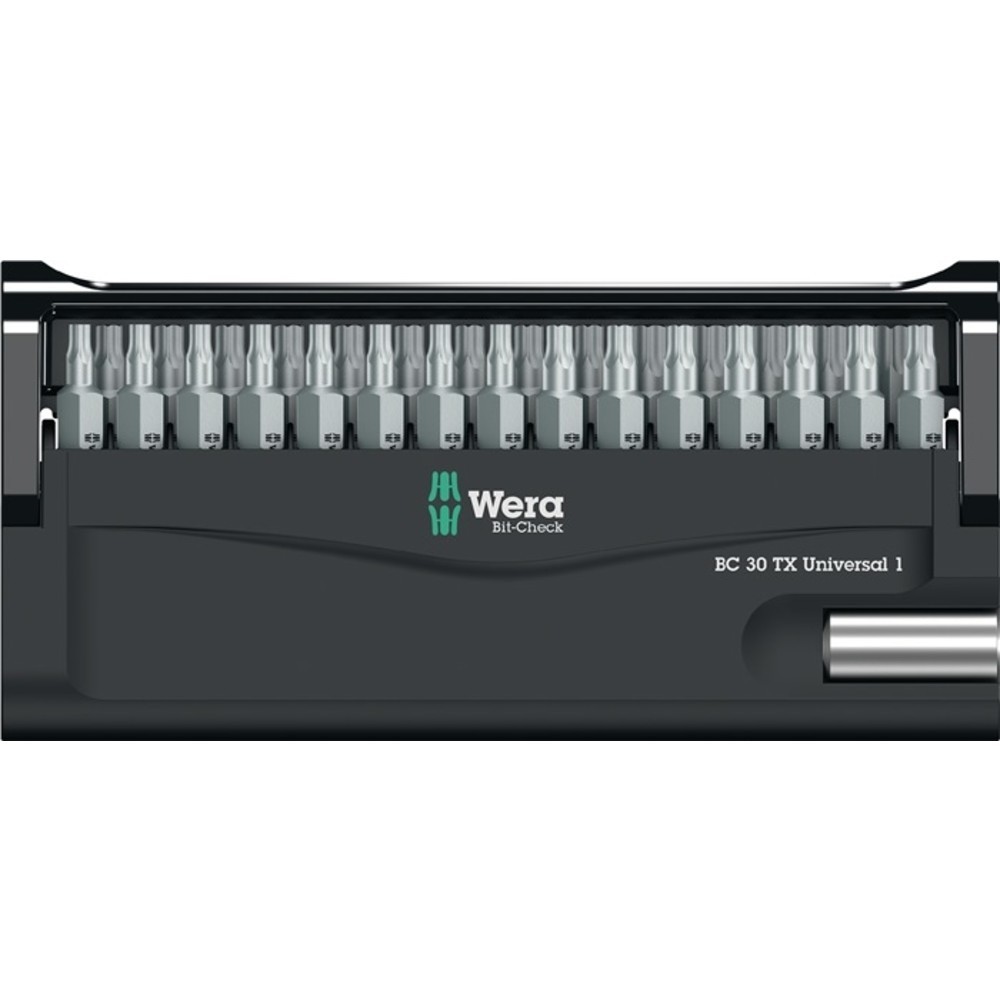 Produktabbildung Nr. 2: Assortiment d'embouts Bit-Check 30TX Universal 1 30 pièces TX WERA