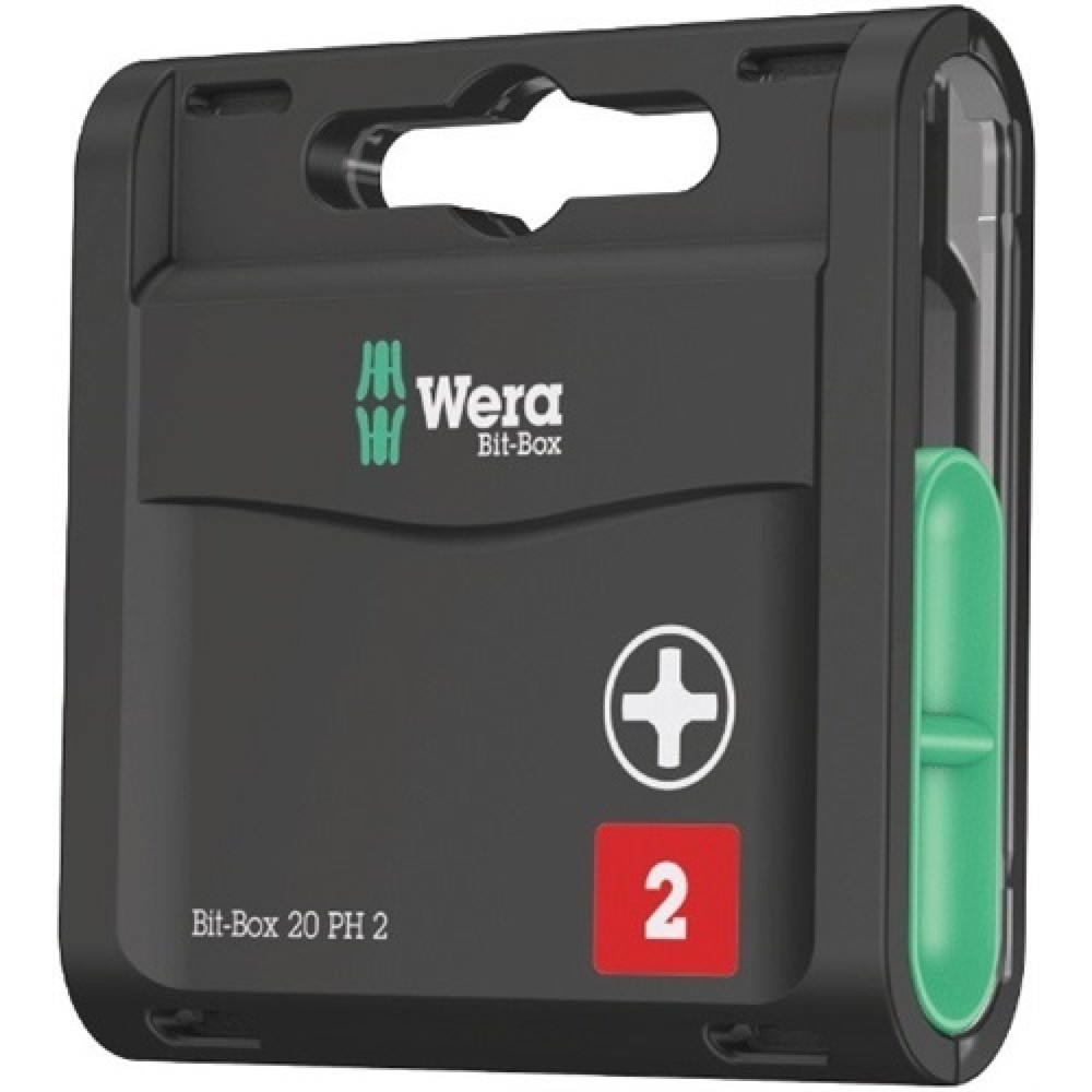 Produktabbildung: WERA Bitgrosspackung Bit-Box, 20-tlg.
