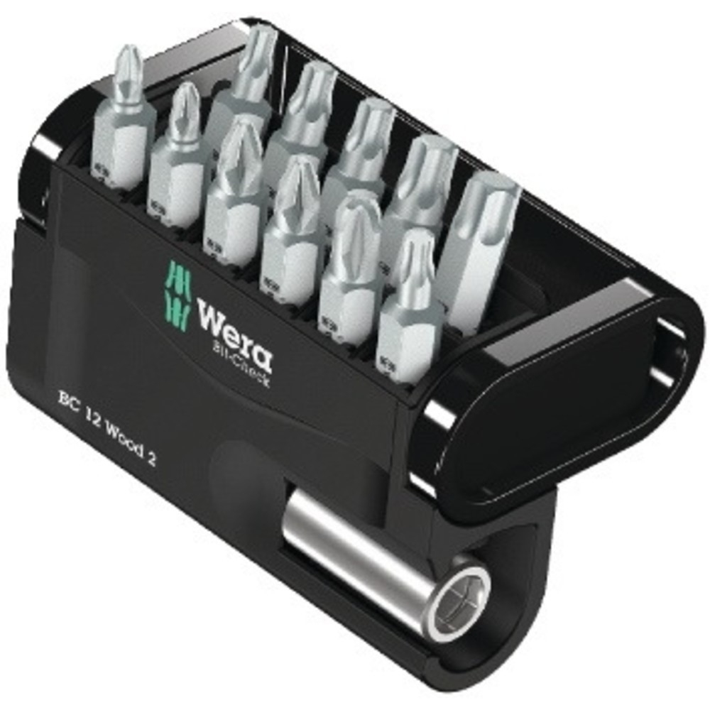 Produktabbildung Nr. 2: WERA Bitsortiment Bit-Check 12 Wood 2 12-tlg.PH/PZD/TX