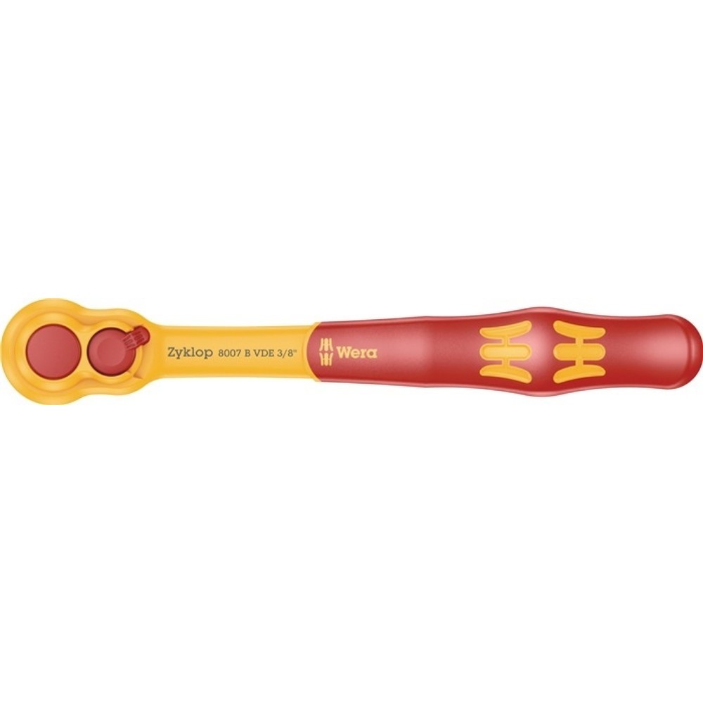 Produktabbildung: WERA Hebelumsch.kn.8007 B VDE 3/8 Zoll 80 Z.VDE isol