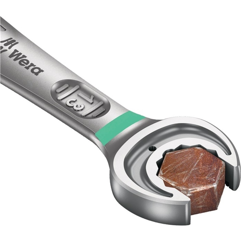 Produktabbildung Nr. 8: WERA Maulringratschenschlüsselsatz Joker 11-tlg.SW 8-19mm Rings.15Grad gekr