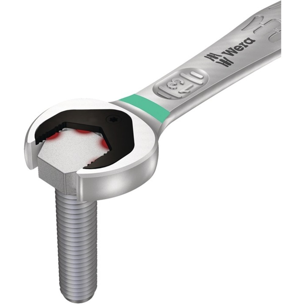 Produktabbildung Nr. 9: WERA Maulringratschenschlüsselsatz Joker 11-tlg.SW 8-19mm Rings.15Grad gekr