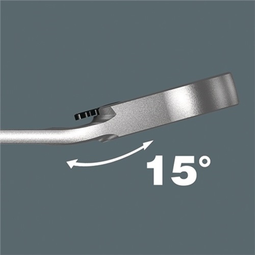 Produktabbildung Nr. 4: Knarrenringmaulschlüssel SW 17mm m. Haltefunktion/Anschlag f Mutter feinverzahnt
