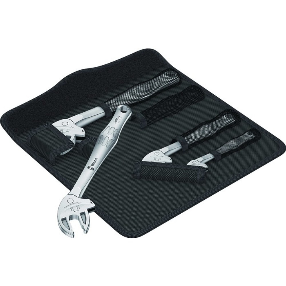 Illustration du produit: WERA Maulschlüsselsatz 6004 Joker 4 Set 1, 7-19 mm, selbstjustierend