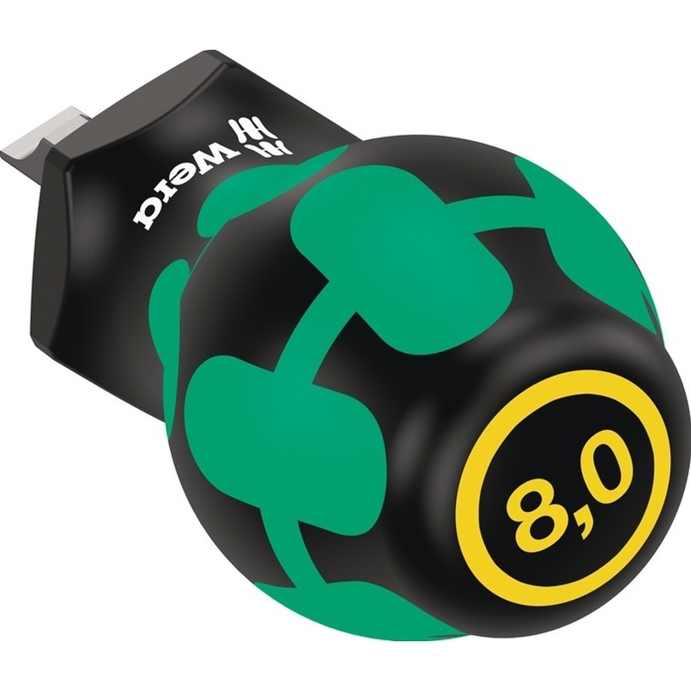 Produktabbildung Nr. 2: WERA Schraubendreher 335 Stubby, Klingenlänge 24,5 mm 2-Komponentengriff, Schneidenbreite 8 mm, Rundklinge