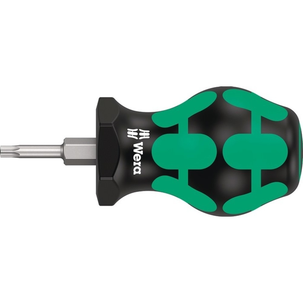 Illustration du produit: WERA Schraubendreher 367 TORX® Stubby, 2-Komponentengriff, Größe T 10 Klingenlänge 25 mm, Rundklinge