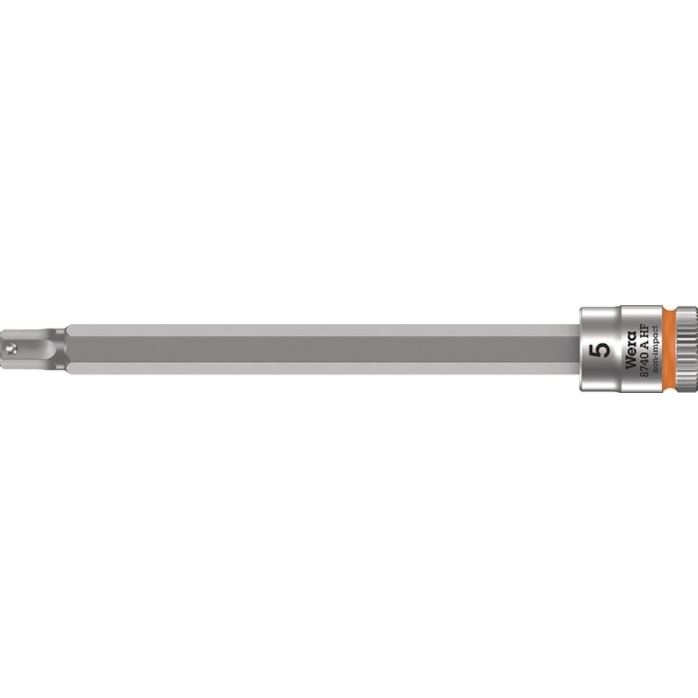 Illustration du produit: WERA Steckschlüsseleinsatz 8740 A HF, Schlüsselweite 5 mm, 1/4 ″, Länge 100 mm