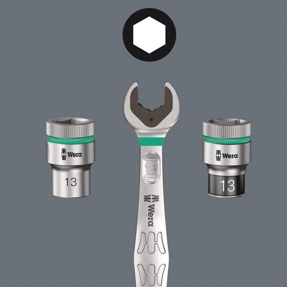 Produktabbildung Nr. 2: WERA Steckschlüsseleinsatz 8740 A HF, Schlüsselweite 6 mm, 1/4 ″, Länge 28 mm