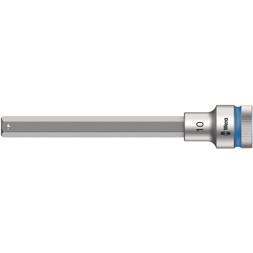 Produktabbildung Nr. 1: WERA Steckschlüsseleinsatz 8740 C HF, Schlüsselweite 10 mm, 1/2 ″, Länge 140 mm