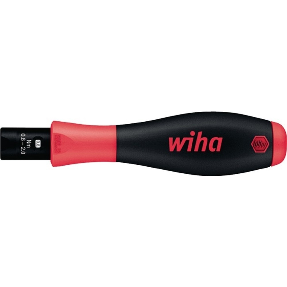 Produktabbildung: WIHA Drehmomentgriff 0,5-2,0 Nm automat.auslösend einstellb.Griff-L.131mm