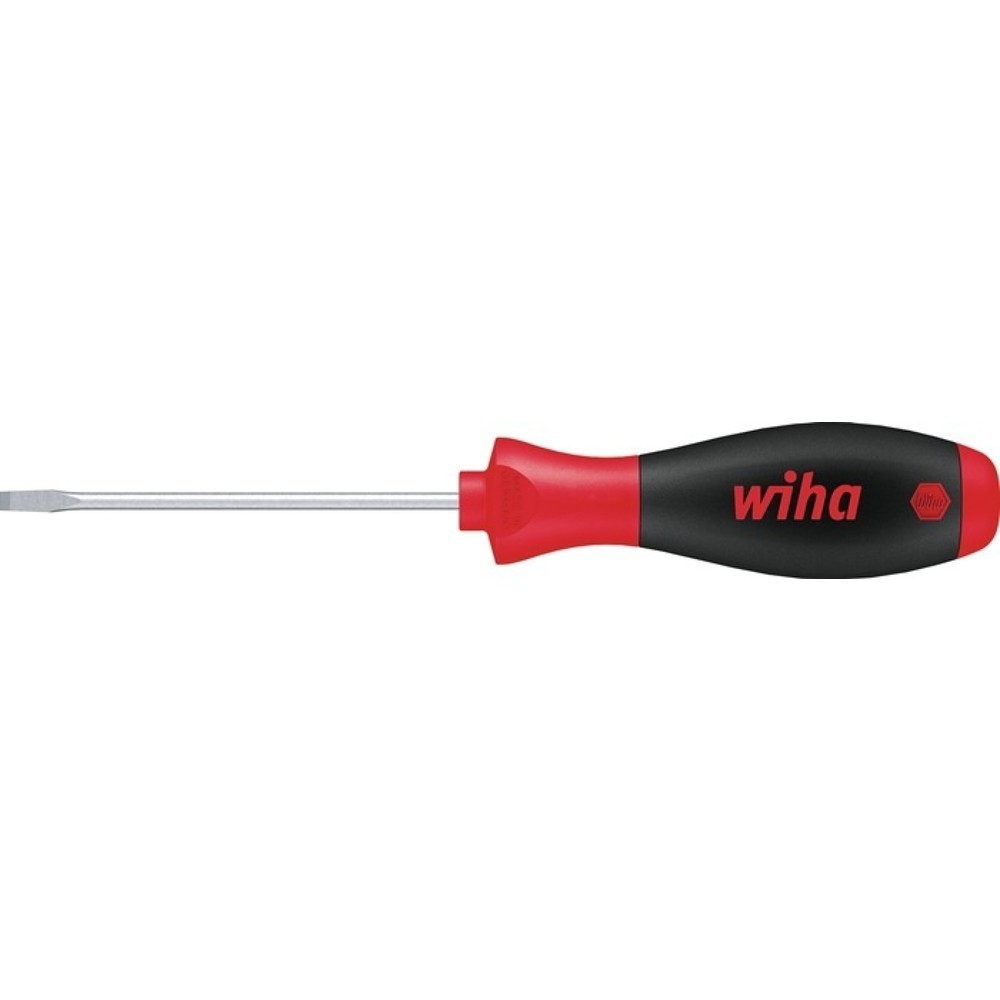 Produktabbildung Nr. 1: WIHA Schraubendreher 302, Klingenlänge 100 mm Mehrkomponentengriff, Schneidenbreite 3,5 mm, Rundklinge