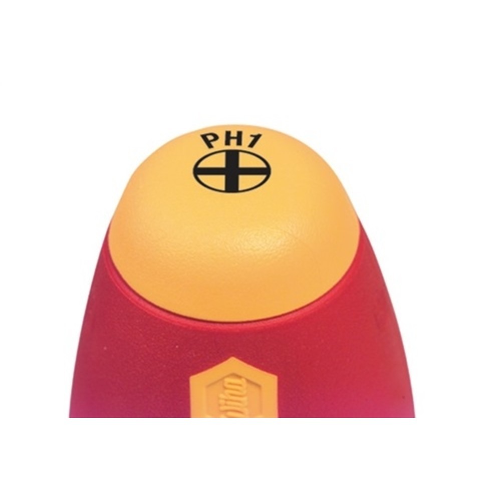 Produktabbildung Nr. 6: WIHA Schraubendrehersatz SoftFinish VDE isoliert slimFix, 6-tlg, Schlitz 3,5/4/5,5/6,5/PH 1/2 brün. Rundkl.