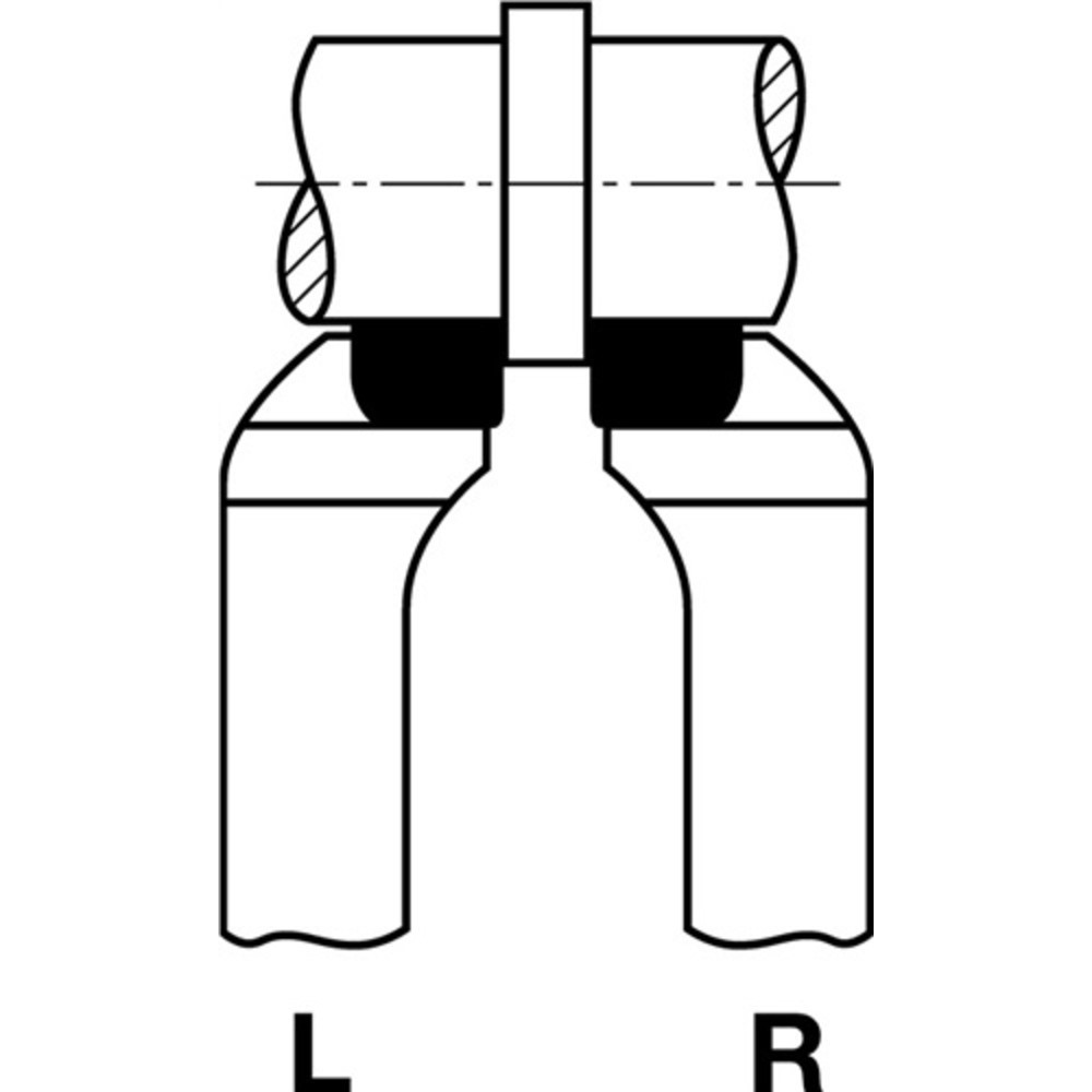 Produktabbildung Nr. 2: Stirndrehmeissel DIN 4977ISO5 16x16mm HM P25/P30 re. Wilke
