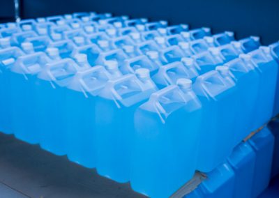Produits désinfectants : stockage, durée de conservation et élimination