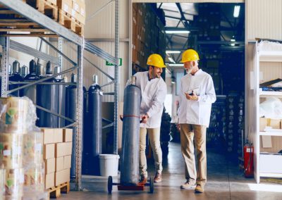 Règlement relatif à la manipulation correcte des bouteilles de gaz