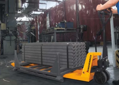 Hubwagen richtig bedienen und Arbeitsunfälle vermeiden