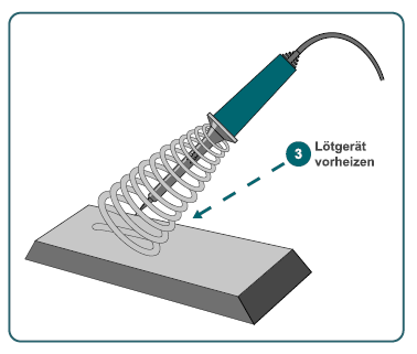 Anleitung zum Löten Schritt 3