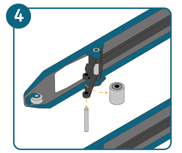 Hubwagen Räder entfernen