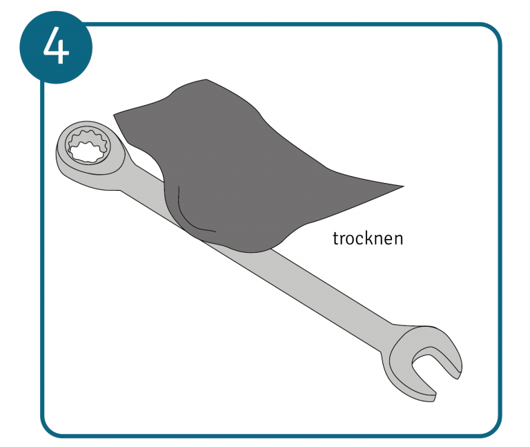 Metall putzen und reinigen