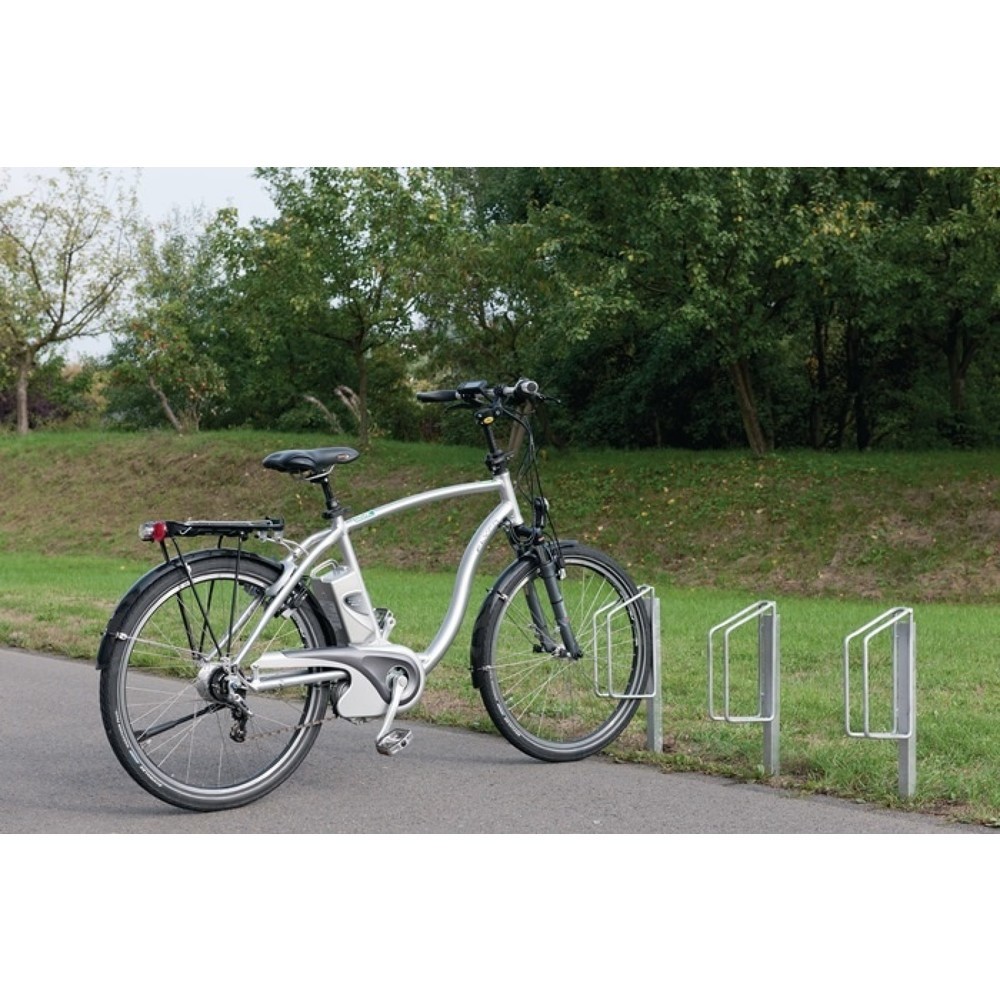 Produktabbildung Nr. 2: Arceau pour vélo WSM, nombre de supports vélo 1, 90° monolatéral galvanisé, à bétonner