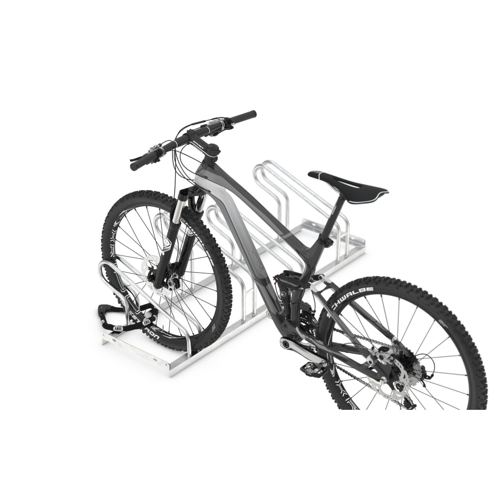 Produktabbildung Nr. 3: wsm® Bügelparker, 2-seitig, 6 Stellplätze, verzinkt