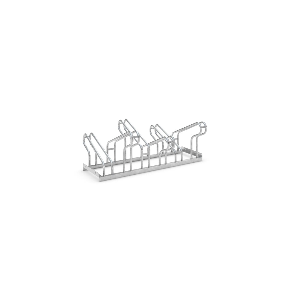 Produktabbildung Nr. 1: wsm® Bügelparker, 2-seitig, 6 Stellplätze, verzinkt