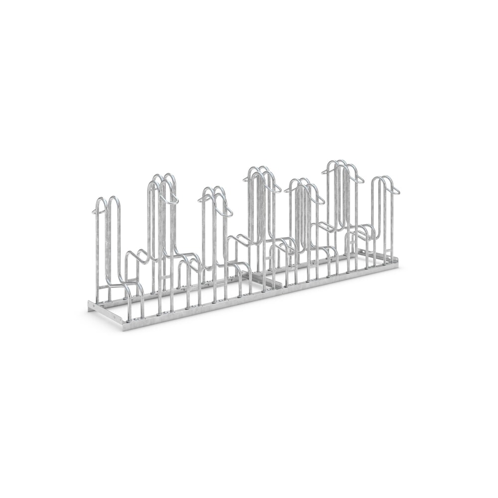 Produktabbildung: wsm® Standparker, 2-seitig, 12 Stellplätze