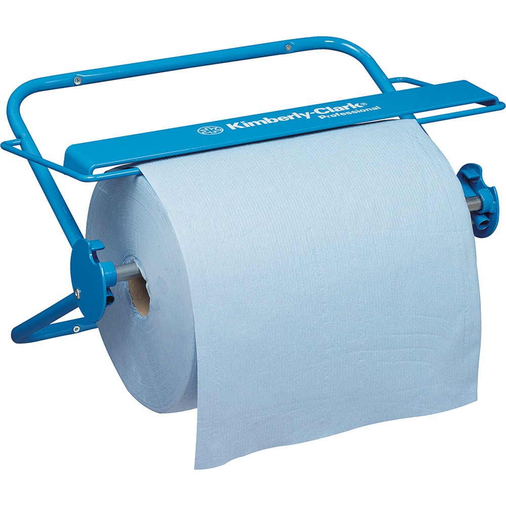 Produktabbildung: WYPALL Wischtücher L40 - Grossrolle 6146, 330 x 515 x 300 mm, blau, Metall