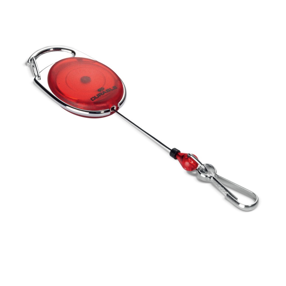 Illustration du produit: Yoyo DURABLE Style pour porte-badge, rouge