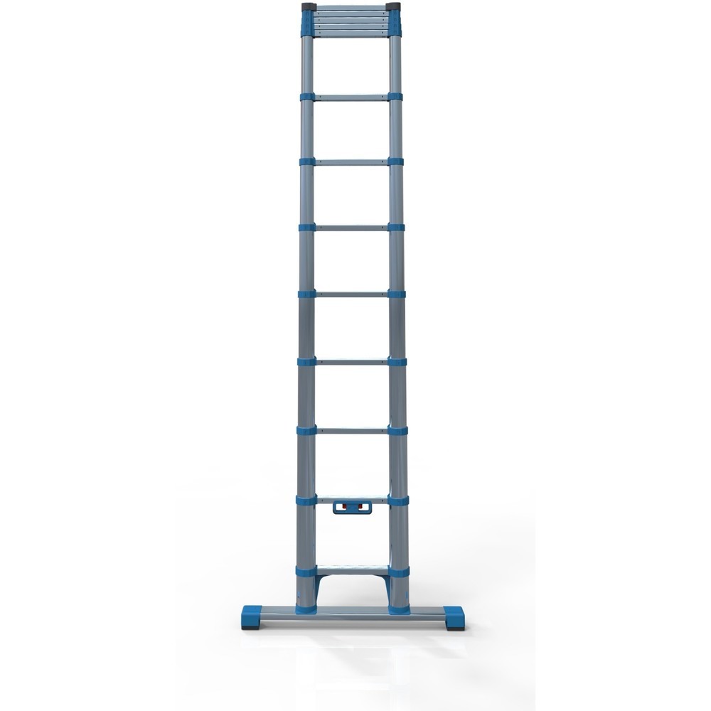 Produktabbildung Nr. 1: ZARGES Teleskop-Sprossen-Anlegeleiter, Sprossen Anzahl 13