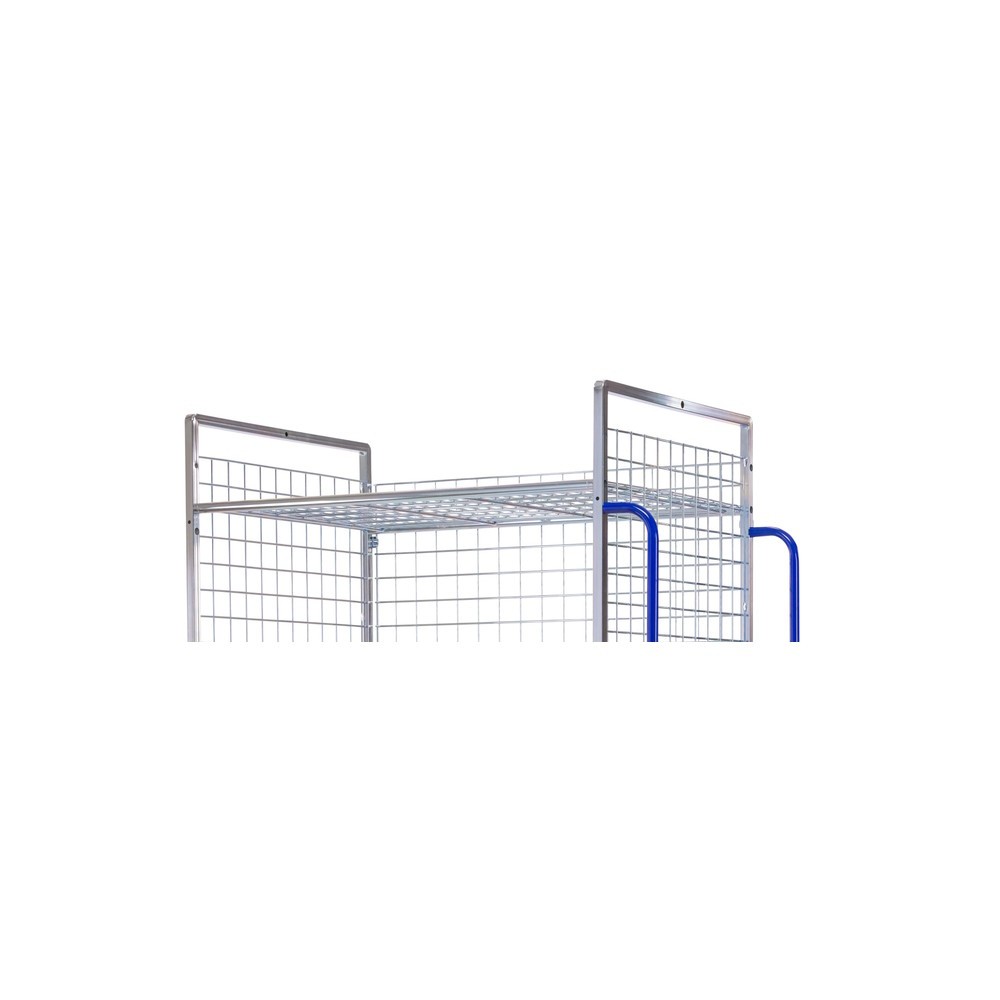 Produktabbildung: Zwischenboden für Ameise® Kommissionierwagen AK-L, Drahtgitter, BxT 615 x 855 mm, fest
